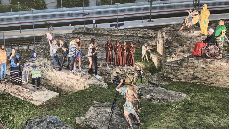 Römisches Kunstprojekt in der Römerpassage