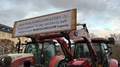 Nächste Bauerndemo in Mainz