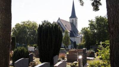 Der Friedhof in Ebersheim
