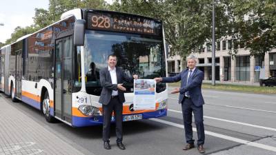Neue Buslinie für Wiesbaden und Kastel