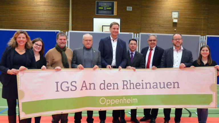 Aus der IGS Oppenheim wird die IGS An den Rheinauen
