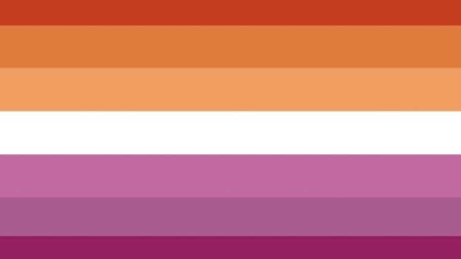 Die Farben stehen in ihrer Reihenfolge für Gender non-conformity, Gemeinschaft, Beziehungen zu Fraulichkeit, Gelassenheit und Weiblichkeit.