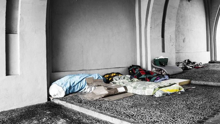 Obdachlosenhilfe bei Kälte
